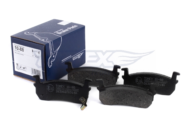 Sada brzdových platničiek kotúčovej brzdy TOMEX Brakes